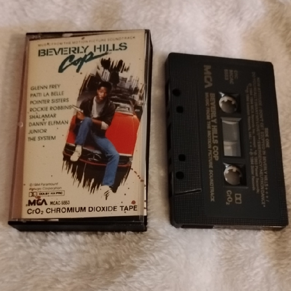 Beverly Hills Cop Soundtrack Cassette Tape